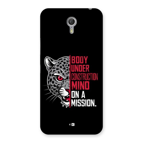 Mind On A Mission Back Case for Zuk Z1