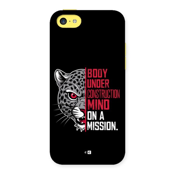 Mind On A Mission Back Case for iPhone 5C
