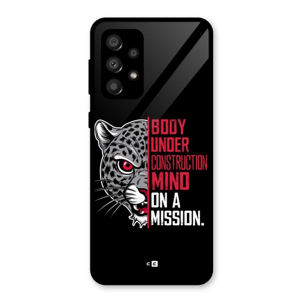 Mind On A Mission Glass Back Case for Galaxy A32
