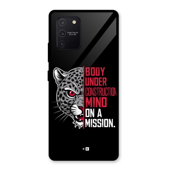Mind On A Mission Glass Back Case for Galaxy S10 Lite