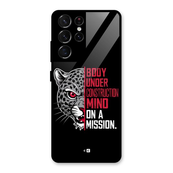 Mind On A Mission Glass Back Case for Galaxy S21 Ultra 5G