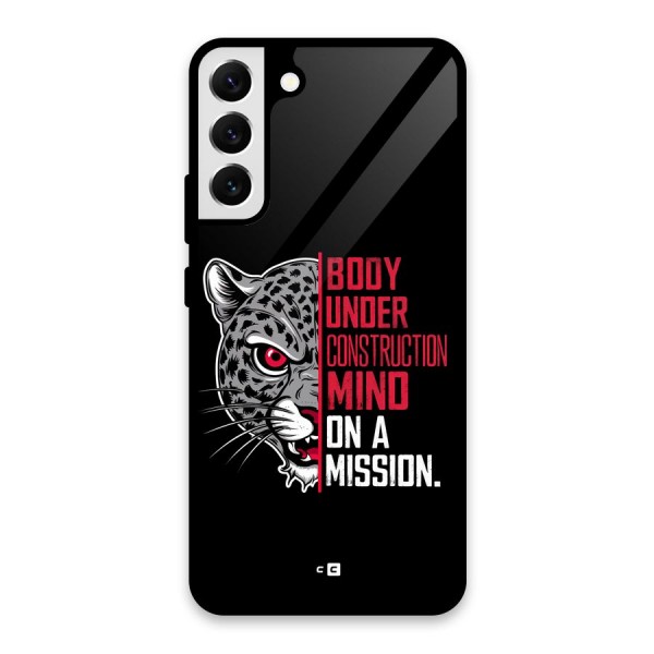 Mind On A Mission Glass Back Case for Galaxy S22 Plus 5G