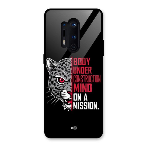 Mind On A Mission Glass Back Case for OnePlus 8 Pro