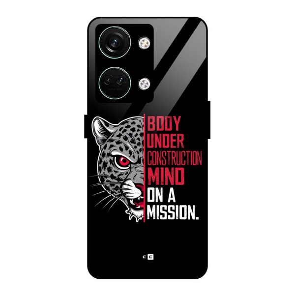 Mind On A Mission Glass Back Case for Oneplus Nord 3