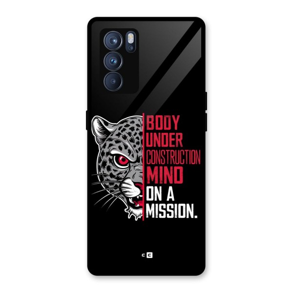 Mind On A Mission Glass Back Case for Oppo Reno6 Pro 5G