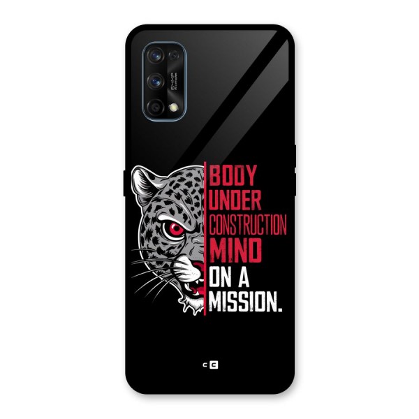 Mind On A Mission Glass Back Case for Realme 7 Pro
