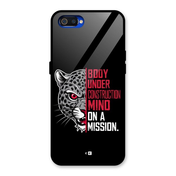 Mind On A Mission Glass Back Case for Realme C2