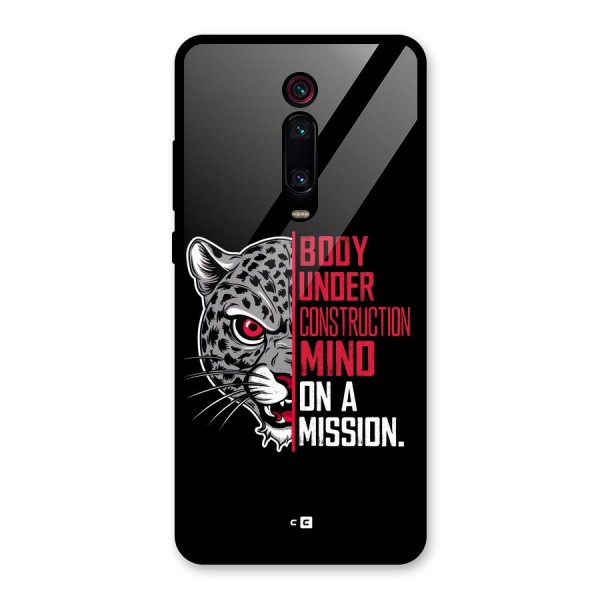 Mind On A Mission Glass Back Case for Redmi K20 Pro