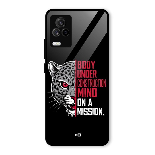 Mind On A Mission Glass Back Case for Vivo iQOO 7 Legend 5G