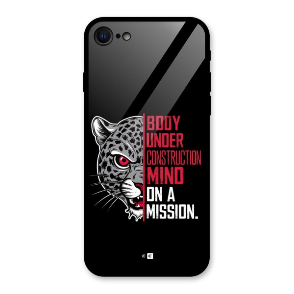 Mind On A Mission Glass Back Case for iPhone SE 2022