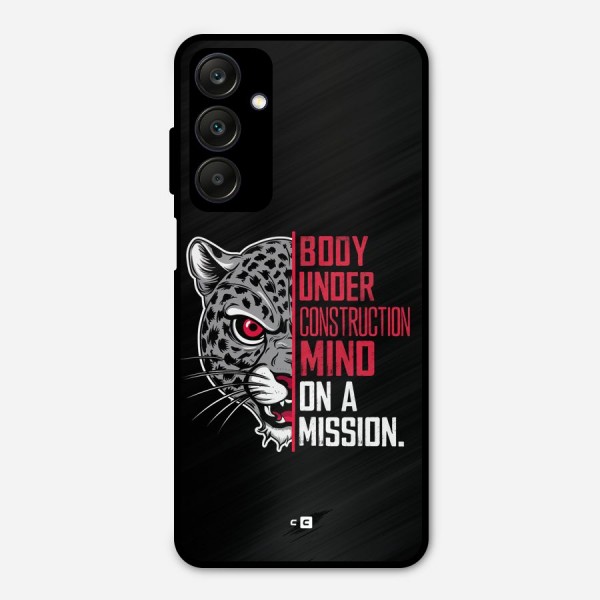 Mind On A Mission Metal Back Case for Galaxy A25 5G