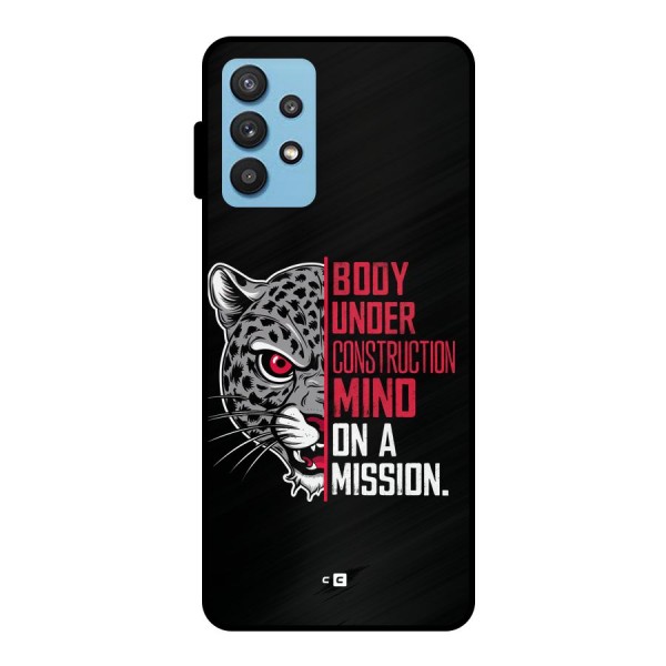 Mind On A Mission Metal Back Case for Galaxy M32 5G