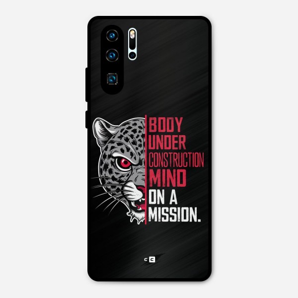 Mind On A Mission Metal Back Case for Huawei P30 Pro