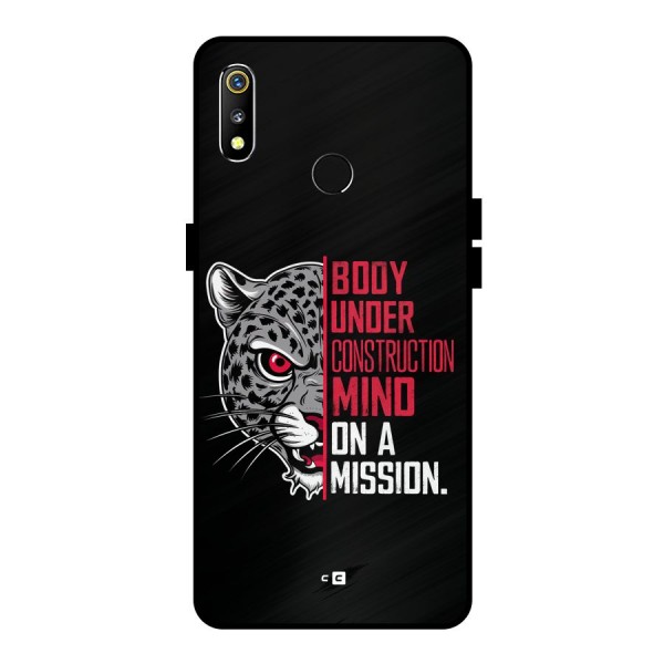 Mind On A Mission Metal Back Case for Realme 3
