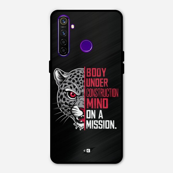 Mind On A Mission Metal Back Case for Realme 5 Pro