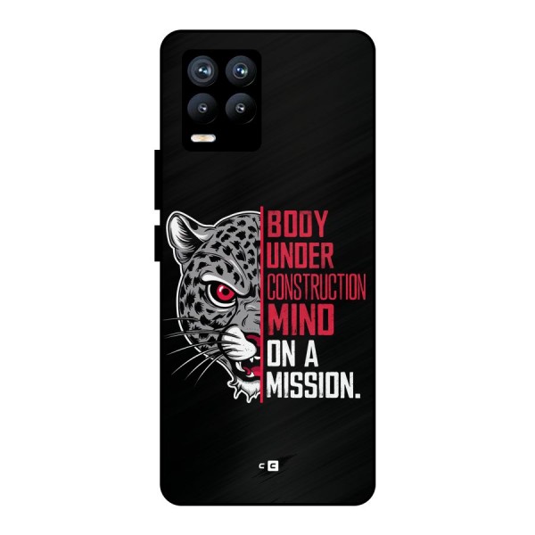 Mind On A Mission Metal Back Case for Realme 8 Pro