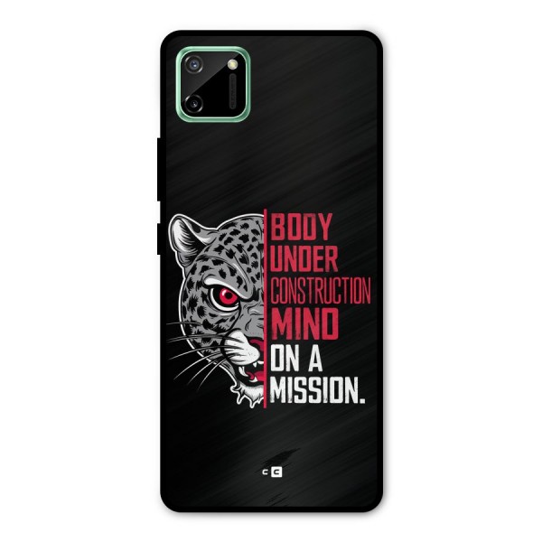 Mind On A Mission Metal Back Case for Realme C11