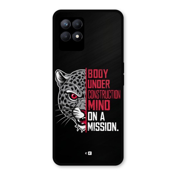 Mind On A Mission Metal Back Case for Realme Narzo 50