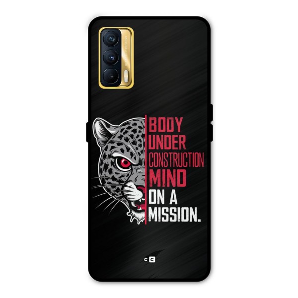 Mind On A Mission Metal Back Case for Realme X7