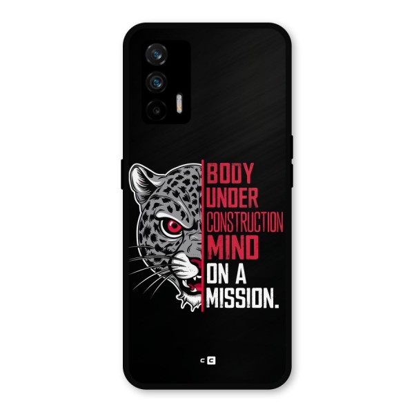 Mind On A Mission Metal Back Case for Realme X7 Max