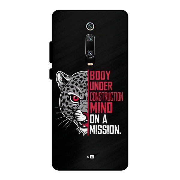 Mind On A Mission Metal Back Case for Redmi K20 Pro