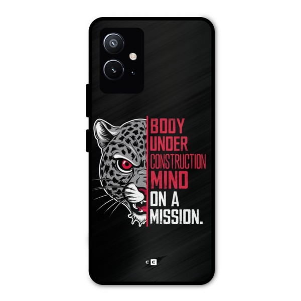 Mind On A Mission Metal Back Case for Vivo T1 5G