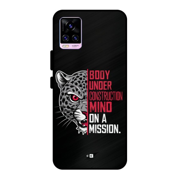 Mind On A Mission Metal Back Case for Vivo V20 Pro