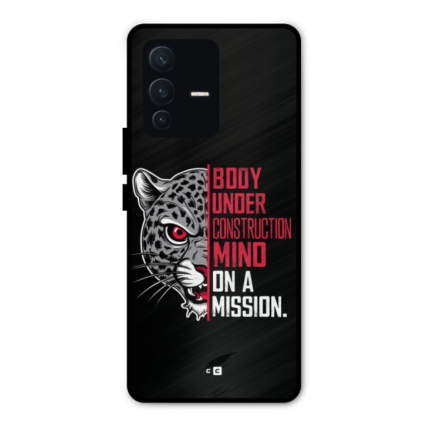 Mind On A Mission Metal Back Case for Vivo V23 Pro
