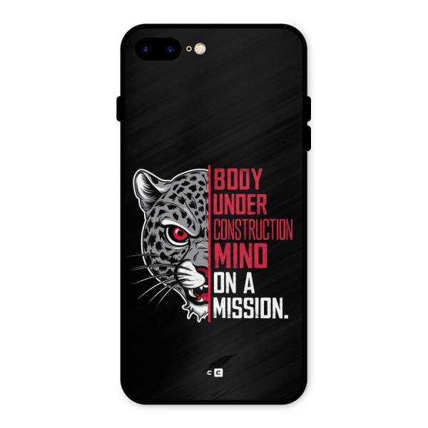 Mind On A Mission Metal Back Case for iPhone 7 Plus