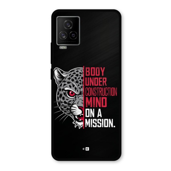 Mind On A Mission Metal Back Case for iQOO 7 Legend 5G