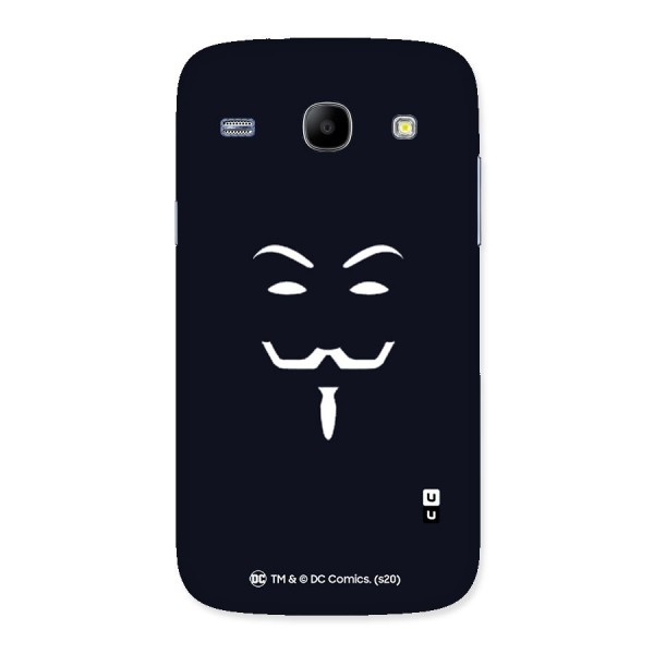 Minimal Anonymous Mask Back Case for Galaxy Core