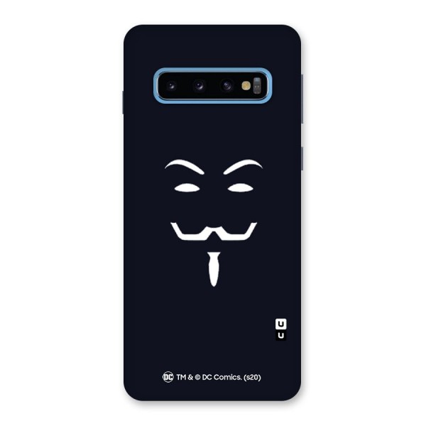 Minimal Anonymous Mask Back Case for Galaxy S10