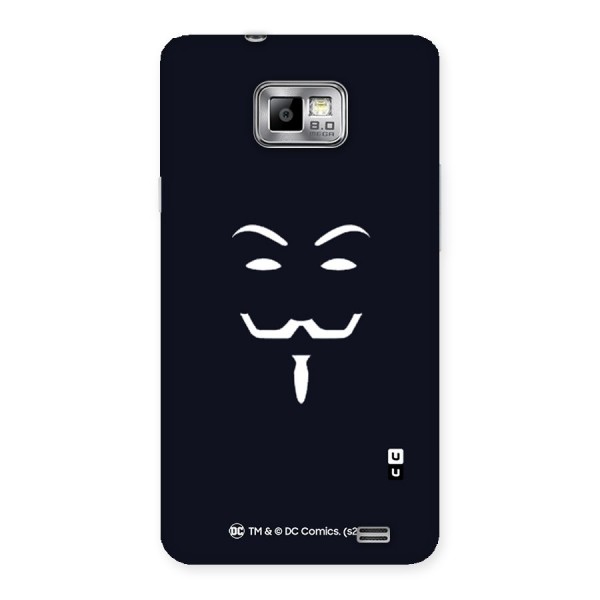Minimal Anonymous Mask Back Case for Galaxy S2