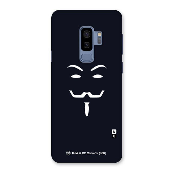 Minimal Anonymous Mask Back Case for Galaxy S9 Plus