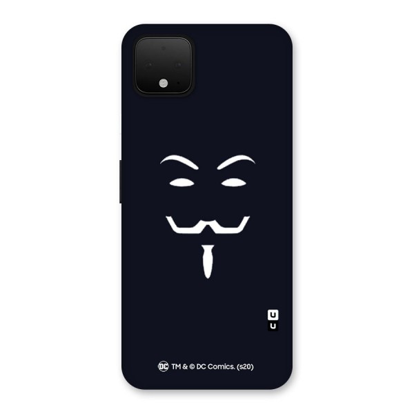 Minimal Anonymous Mask Back Case for Google Pixel 4 XL