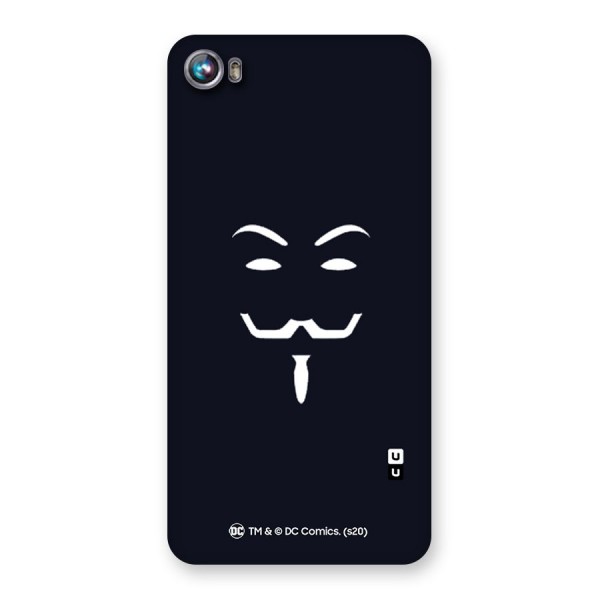 Minimal Anonymous Mask Back Case for Micromax Canvas Fire 4 A107