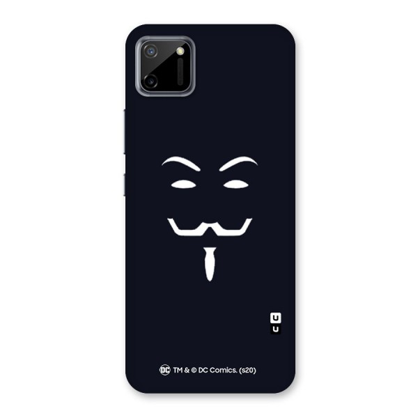 Minimal Anonymous Mask Back Case for Realme C11