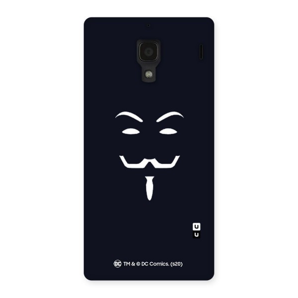 Minimal Anonymous Mask Back Case for Redmi 1S