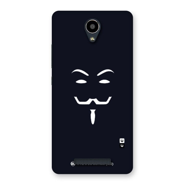 Minimal Anonymous Mask Back Case for Redmi Note 2