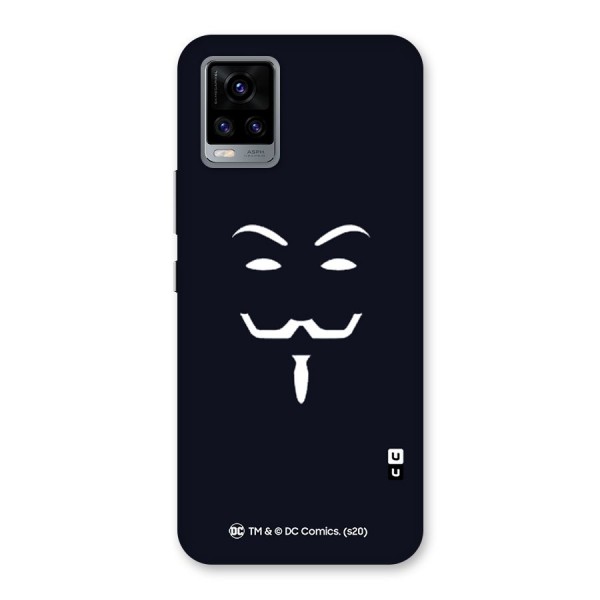 Minimal Anonymous Mask Back Case for Vivo V20
