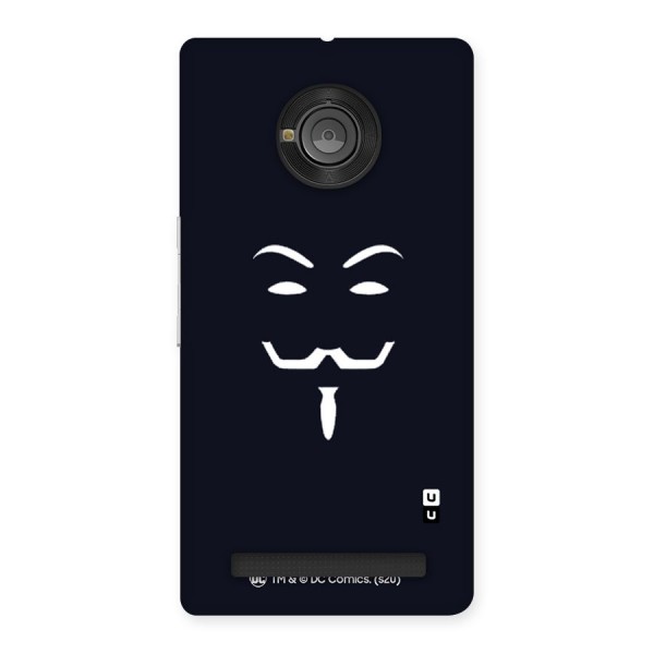 Minimal Anonymous Mask Back Case for Yu Yunique