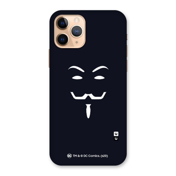 Minimal Anonymous Mask Back Case for iPhone 11 Pro