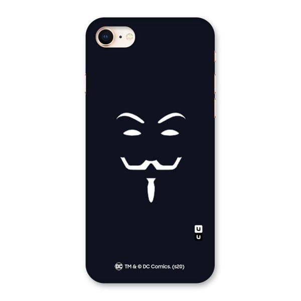 Minimal Anonymous Mask Back Case for iPhone 8