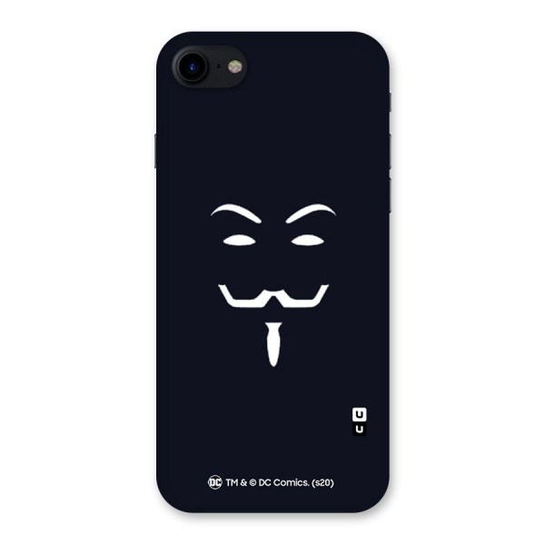 Minimal Anonymous Mask Back Case for iPhone SE 2020