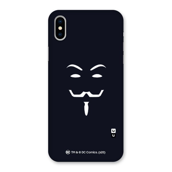 Minimal Anonymous Mask Back Case for iPhone X