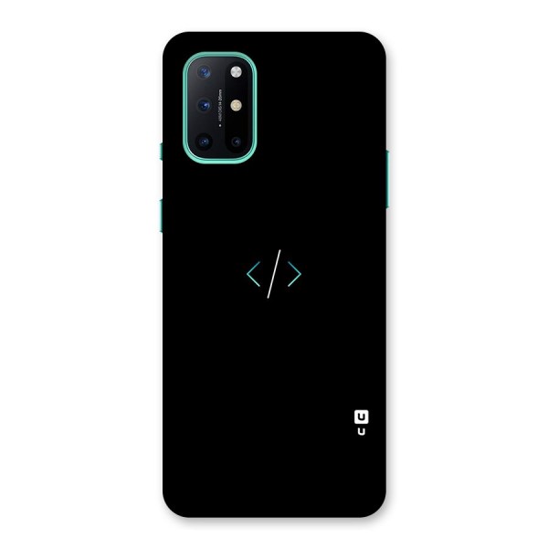 Minimal Dark Coding Back Case for OnePlus 8T