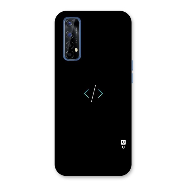 Minimal Dark Coding Back Case for Realme 7