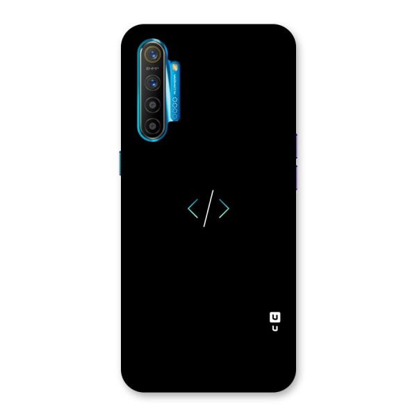 Minimal Dark Coding Back Case for Realme XT