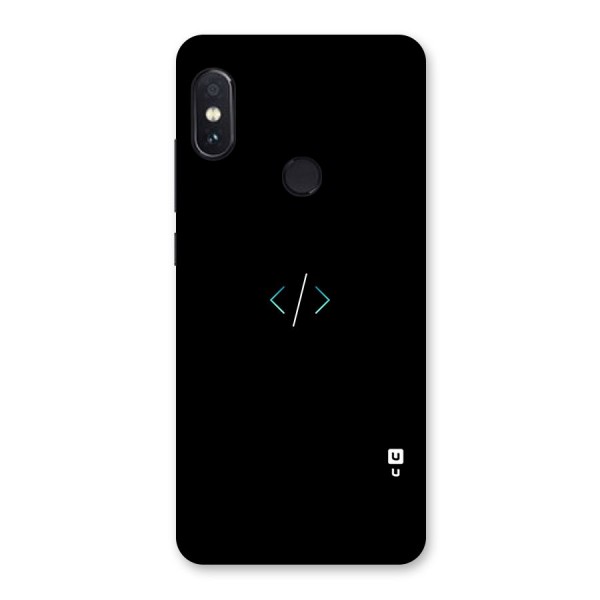 Minimal Dark Coding Back Case for Redmi Note 5 Pro