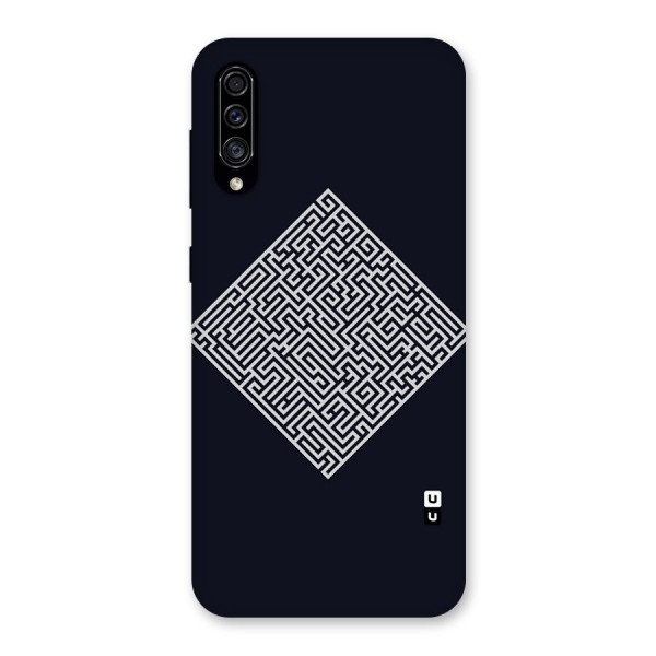 Minimal Maze Pattern Back Case for Galaxy A30s